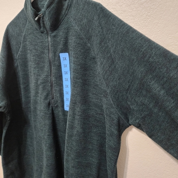 NWT Eddie Bauer Evergreen 1/4 Fleece Size 3X - Picture 6 of 8